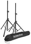 On Stage SSP7900 All Aluminum Speaker Stand Package with Bag